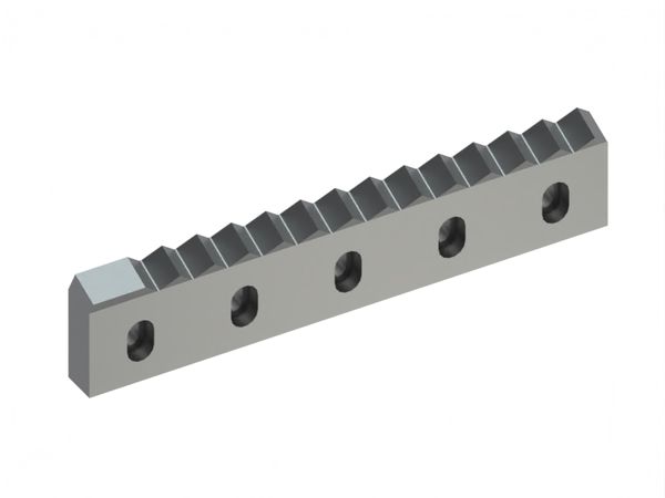 Left counter knife 495x114x42.8/35, Premium Line, X version 