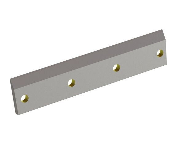 Left rotor knife 509x108x19 Eco Line, cutting edge 5x25° (front) / 35° / 30°, X version for Cumberland 
