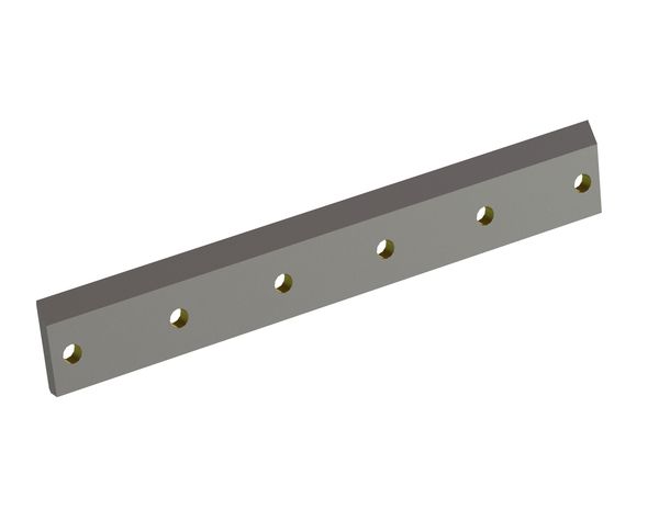 Left rotor knife 710x111x19 Eco Line, cutting edge 35°, X version for Cumberland 