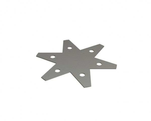 Locking plate large Ø210x2, bolt circle Ø123 for ERMAFA Sondermaschinen- und Anlagenbau GmbH 