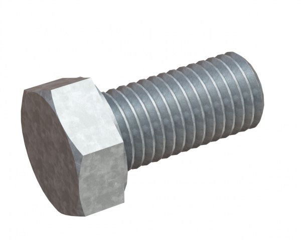 M12x25 Hexagonal screw 8.8 with thread up to the head for Eldan Recycling Eldan FG 952