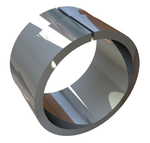 M160x3 Clamping sleeve SKF H3032 incl. KML32 and MBL32 for Hellweg Maschinenbau GmbH & Co. KG 