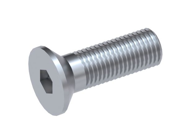 M16x50 Countersunk screw with hexagon socket head, strength10.9, DIN 7991/ISO10642 for Lindner Antares 1600