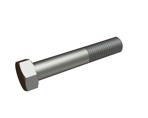 M16x90 Hexagonal screw with shank 10.9 for Lindner Komet 2800