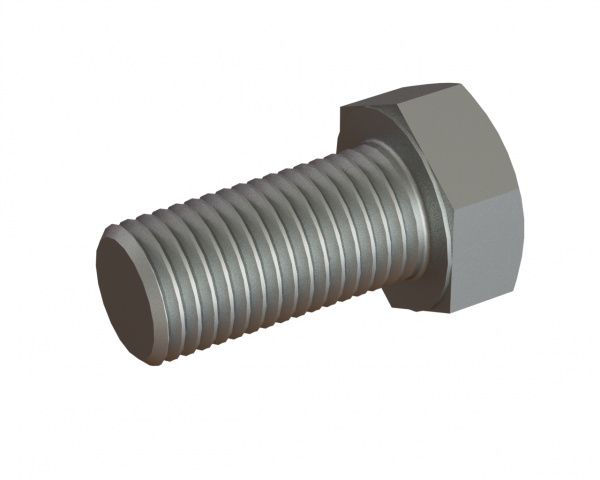 M24x50 Hexagonal screw 8.8 for Vecoplan VAZ 160/200