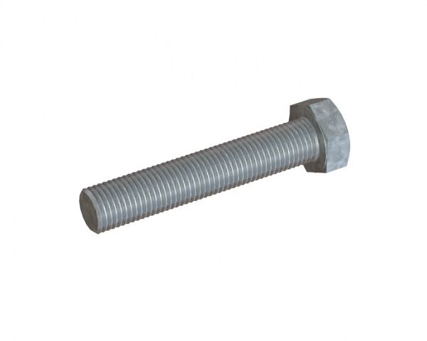 M30x160 Hexagonal screw 8.8 for Eldan Super Chopper SC 1412