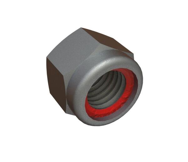 M6 locking nut DIN 985 