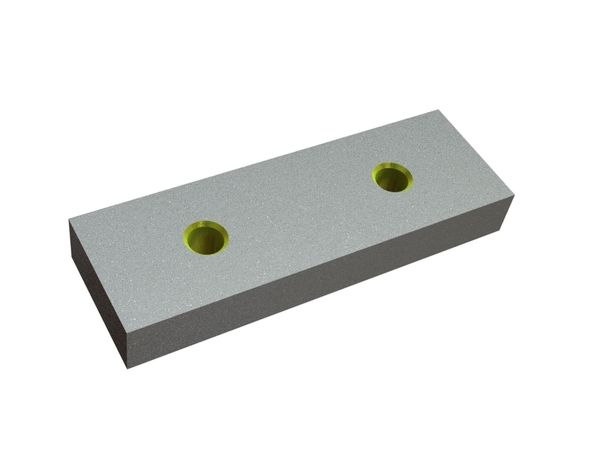 Messer 212x70x28, Eco Line, 2x M20 Gewinde, X-Variante für Untha Untha XR 3000