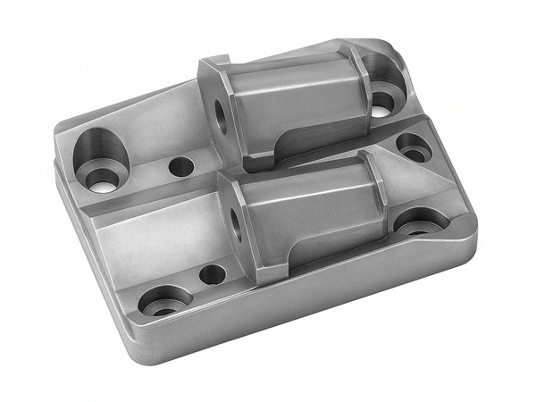 Montaje de cuchilla izquierdo con portacuchillas 194x137, 3x M16, orificios avellanados 4x Ø29/Ø17,5 para Vecoplan 