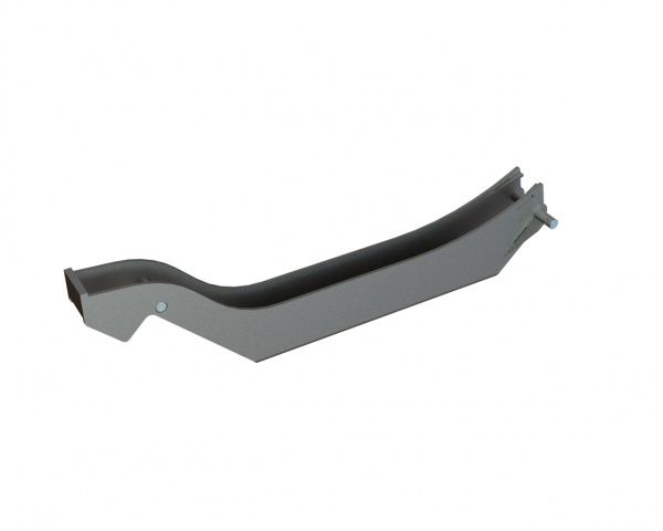 Mounting rail for screen cassette 1141x326x95 for Lindner Recyclingtech Lindner Jupiter