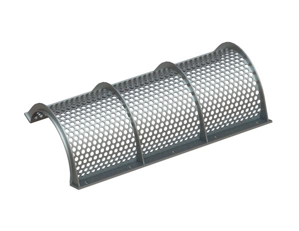 Panier de criblage 1014 de large, épaisseur t=6 perforation Ø20, ligament 6 