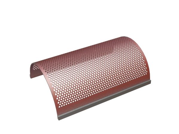 Panier de criblage 1264 de large, épaisseur t=10 perforation Ø20, ligament 7.2, renforcé, Hardox pour Artech Recyclingtechnik GmbH 