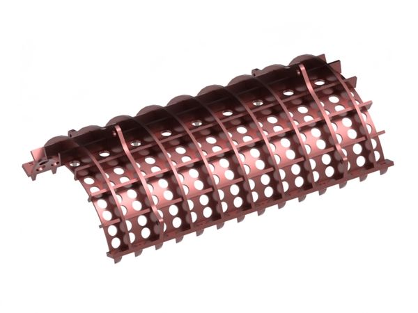 Panier de criblage inférieur largeur 1510, tôle de criblage épaisseur t=12, perforation ronde Ø50 pour Hammel Recyclingtechnik GmbH 