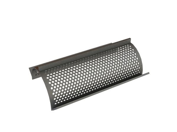 Panier de criblage, largeur 594 mm, épaisseur de tôle perforée t=5, perforation Ø12 ligament 5 pour Weima Maschinenbau GmbH 