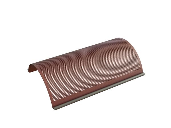 Panier de criblage largeur 995, tôle de criblage épaisseur t=6, perforation ronde Ø8, ligament 4 pour Herbold Meckesheim GmbH Herbold SMS