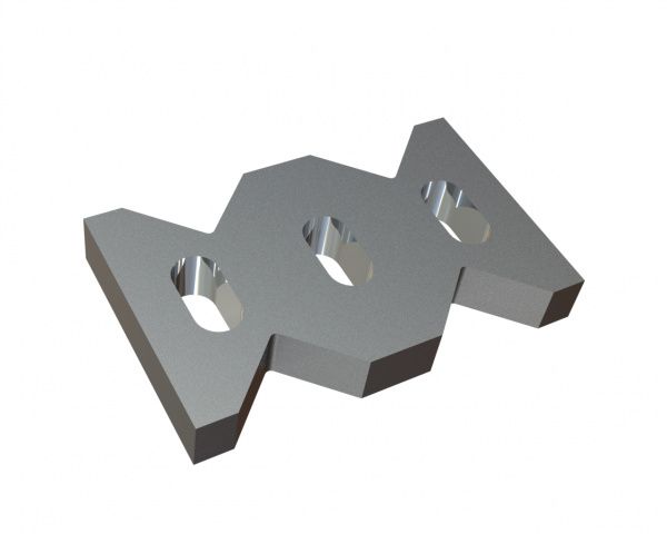 Peigne détacheur 345x214x47 Creusabro pour Lindner Recyclingtech Lindner Jupiter