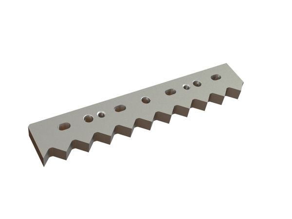 Peigne racleur extérieur 513x94x30, PremiumCut, 2x filetage M16, version W9 pour Untha Untha MR