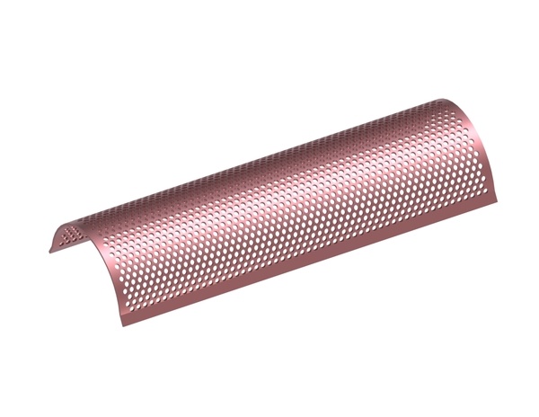 Piastra dello schermo 1600 di larghezza, spessore piastra dello schermo t=10, foratura rotonda Ø20 per MeWa | Ehehalt | Andritz MeWa | THM Recycling 