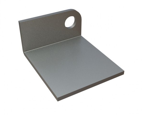 Placa de limpieza para rotor 115x100x55x6 para Lindner Recyclingtech Lindner Komet 2800