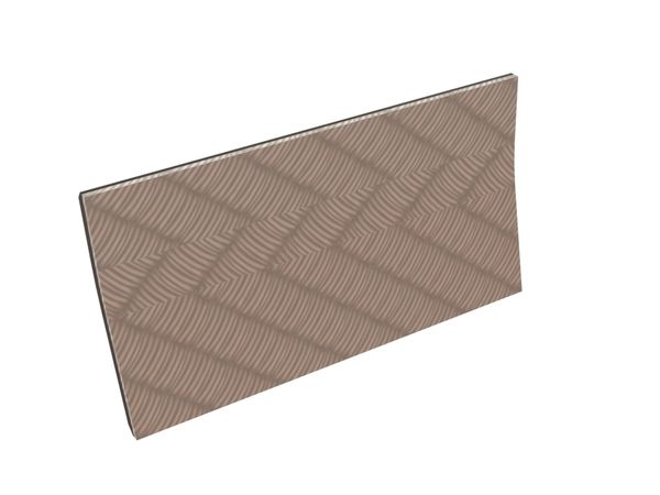 Plaque de blindage Peigne de racleur 344x170x10 pour Lindner Recyclingtech Lindner Universo 2200