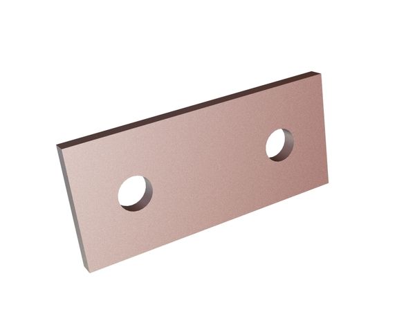 Plaque perforée 172x76x10, Hardox, 2 perçages pour Lindner Recyclingtech Lindner Polaris 1800