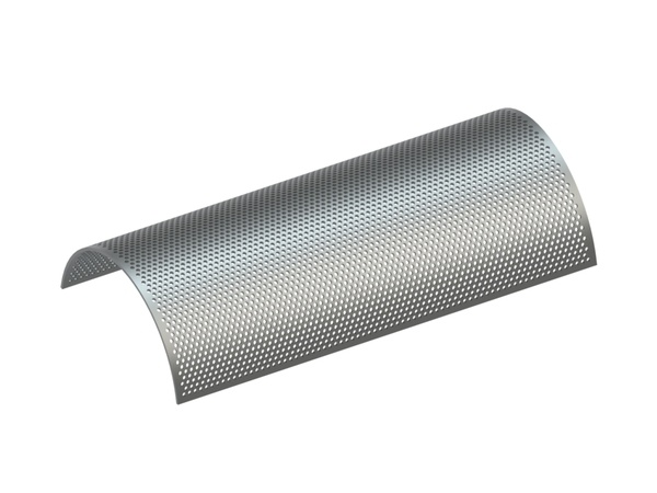 Plateau perforé 1120 large, épaisseur plateau perforé t=8, perforation Ø10, entretoise 5 