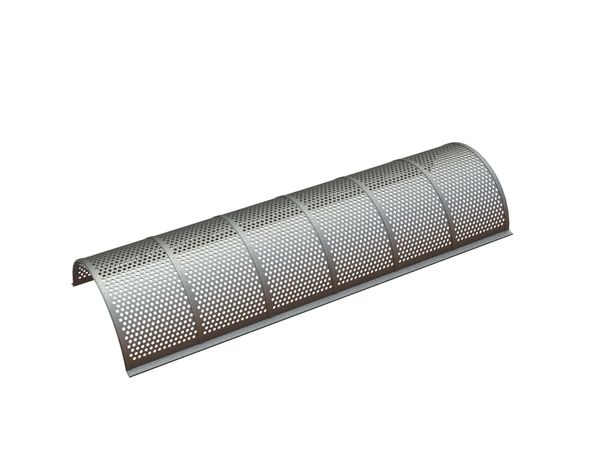 Plateau perforé 1450 large, épaisseur plateau perforé t=3, perforation Ø2.5, entretoise 1.5 pour Eldan Recycling Eldan FG 1500