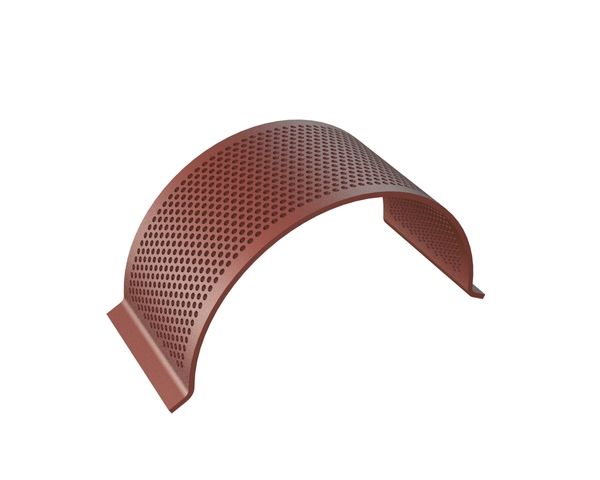 Plateau perforé 403 large, Hardox épaisseur plateau perforé t=15, perforation Ø 15, entretoise 8 pour MeWa | Ehehalt | Andritz MeWa | THM Recycling 