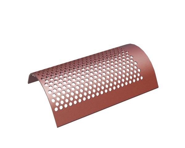 Plateau perforé 854 large, épaisseur plateau t=10 perforation Ø26, entretoise 10, 450 HB acier pour Eldan Recycling Eldan MPR