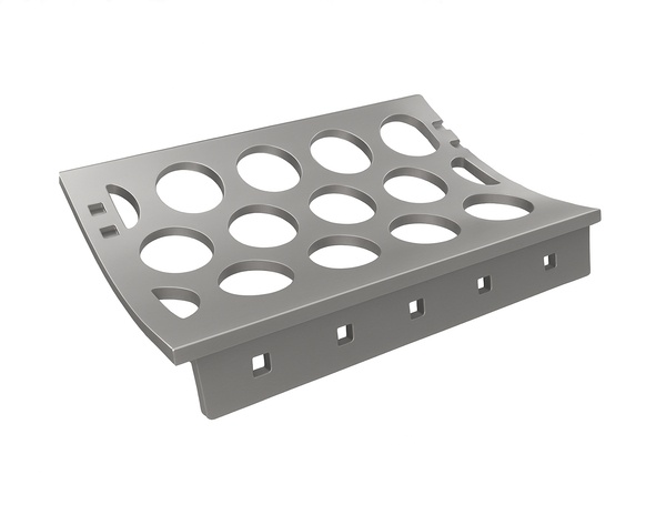 Plateau acier inox perforé | Eberhardt Scientific