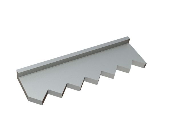 Porta cuchillas estator izquierdo 429x127x43 Versión 60 para Vecoplan 