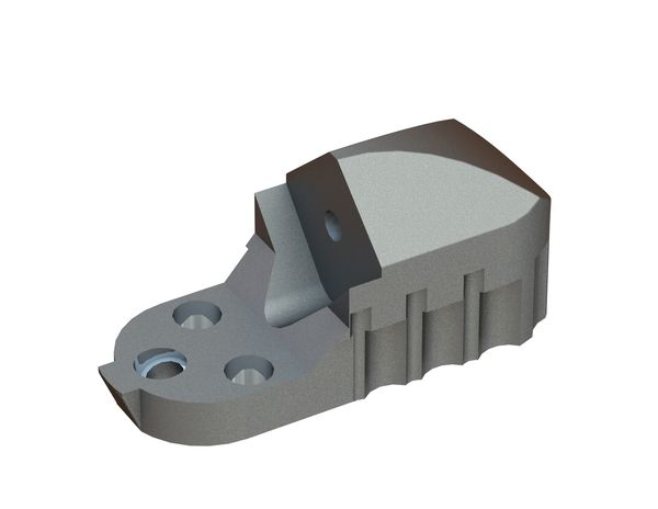 Portacoltello 149x57x71, versione 43 per Untha Untha VR 120