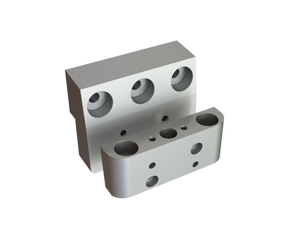 Portacuchillos 2 piezas derecho 193x150x104 para Adelmann Umwelt GmbH 