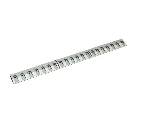 Regleta de apriete de 3 piezas 1991x170x48, versión 140/80 para Vecoplan Vecoplan VAZ 2000