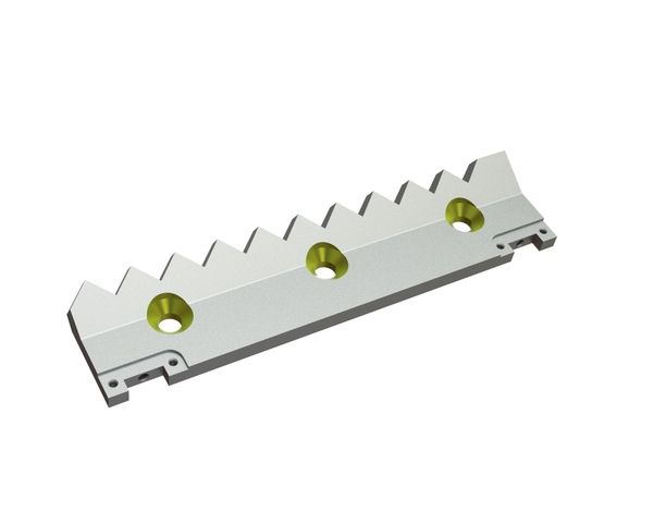Right counter knife 397x94x15/35 Eco Line, version 40, X version for WEIMA America Inc. 