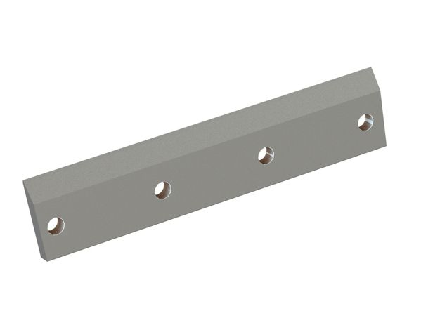 Right rotor knife 509x108x19 Premium Line, cutting edge 5x25° (front) / 35° / 30°, X version for Cumberland 