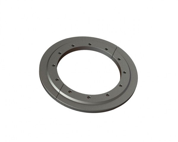 Ring rigth rotor protection 2-parts Ø598x36 for Vecoplan LLC (Retech) Vecoplan VAZ 160/200