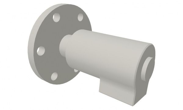 Rotary union 3/4", direct mounting on rotor shaft for Vecoplan Vecoplan VAZ