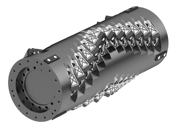 Rotor Ausführung 87 para Lindner Recyclingtech Lindner Meteor 1750