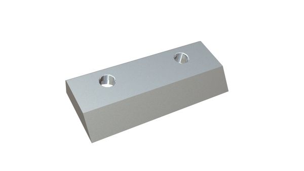 Rotor knife 110x45x14 Premium Line, 2 countersunk holes, cutting edge 45°, Y version for Heinrich Dreher Maschinenbau 