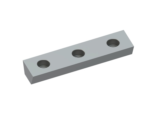 Rotor knife 177x43x22 Premium Line, 3 countersunk holes, cutting edge 70°, Y-version for Herbold Meckesheim USA - Resource Recycling Systems Inc. 