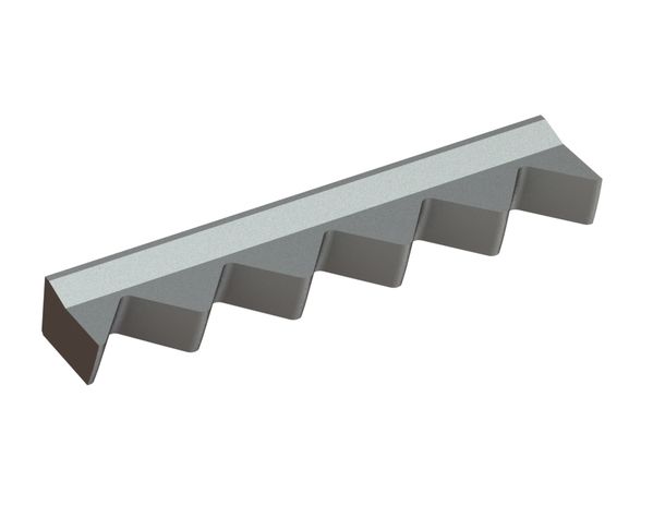 Rotor knife 403x85x49 Premium Line 5 teeth, tooth pitch 80, W8-version for Eldan Recycling 