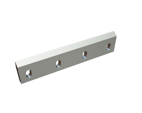 Rotor knife 470x100x22 Premium Line 4 long slots, edge 4x58°/53°, X-version for Herbold Meckesheim GmbH Herbold SML 60/100