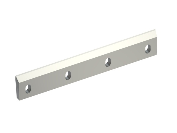 Rotor knife 638x110x22 Premium Line, cutting edge 5°/45°, 4 cutting edges, 2xM10, X-variant for Herbold Meckesheim GmbH  Rotor knife 638x110x22 Premium Line, cutting edge 5°/45°, 4 cutting edges, 2xM10, X-variant for Herbold Meckesheim GmbH