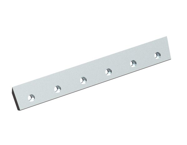 Rotor knife 640x88x24, Premium Line, 6 countersunk holes, cutting edge 4x55°/45°, Y version for Heinrich Dreher Maschinenbau 