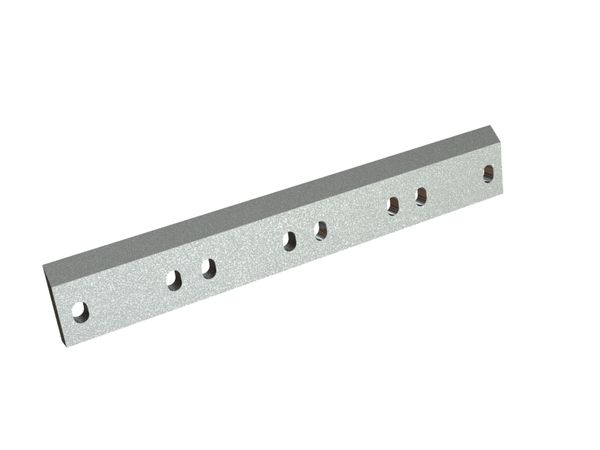 Rotor knife 774x118x25, PremiumCut, 8 slotted holes 32x22, cutting edge 45°, X version for Tria 