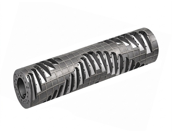 Rotore versione 65, corpo base con riporto duro incl. profilo a L per Lindner Recyclingtech 