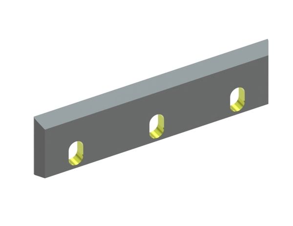 Rotormesser 226x59x10, Eco Line, 3 Langlöcher, Schneide 42°, X-Variante für Getecha GmbH 