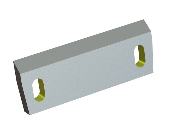 Rotormesser 270x100x22, Eco Line, 2 Langlöcher, Schneide 40°, Y-Variante für Herbold Meckesheim GmbH 