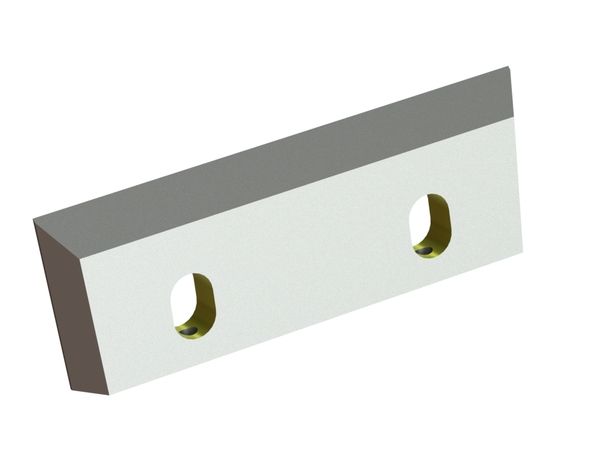 Rotormesser 299x102x23, Eco Line, 2 Langlöcher, Schneide 48°, Y-Variante für Getecha GmbH 